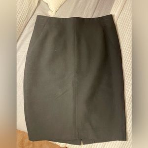 LOFT Black Pencil Skirt